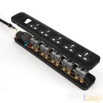 ⁦مشترك كهربائي 5 عيون من اي لوك ILOCK STRIP 5 UNIVERSAL مع كابل 3 متر وموصلات نحاسية عالية الجودة⁩ - الصورة ⁦3⁩