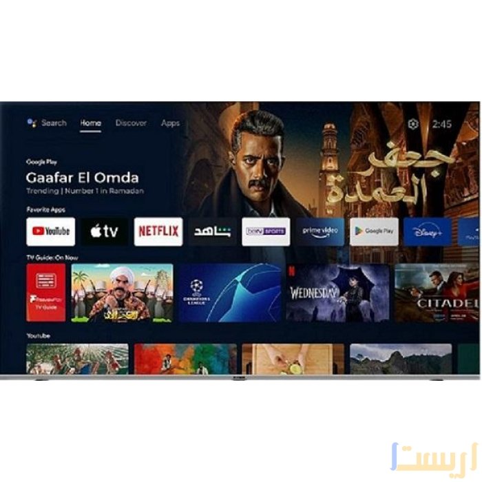 تلفزيون سمارت LED فريش 42 بوصة، دقة FHD 2 Arabsta Eg