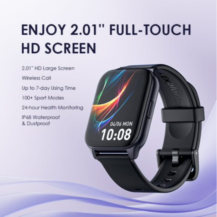⁦ساعة اوريمو Watch 3 Pro للمكالمات | تدعم العربية، مقاومة للماء IP67، ضمان سنة - اربستا⁩ - الصورة ⁦3⁩