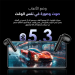 سماعة بلوتوث Oraimo FreePods Neo OTW-330S | لاسلكية رياضية ضد الماء مع إلغاء الضوضاء ENC وبلوتوث 5.3 | ضمان عام – متوفرة بأبيض وأسود - الصورة 7