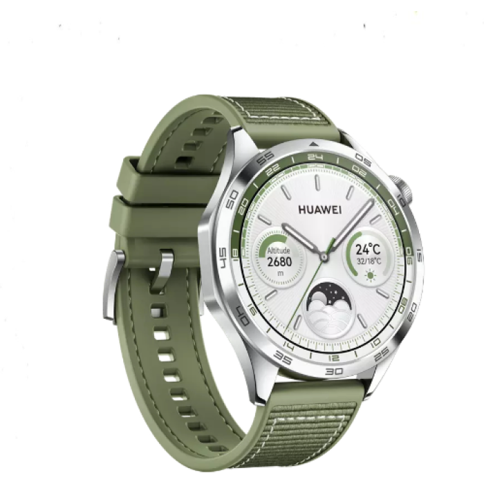 ⁦Huawei Watch GT 4 (46mm) – ساعة ذكية لقياس ضغط الدم والأكسجين وشاشة AMOLED | مقاومة 50m بضمان عام⁩ - الصورة ⁦4⁩