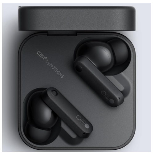 Nothing-CMF-Earbuds-–-سماعة-بلوتوث-مانعة-للضجيج-اشترِ-الآن-مع-شحن-مجاني-3 سماعات Nothing CMF Earbuds بلوتوث مانعة للضجيج | مايك 4 | ultra bass | 12 شهر ضمان | أسود - الصورة 4