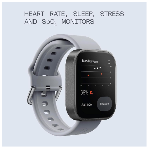 Nothing-CMF-Watch-Pro (1) Nothing CMF Watch Pro – ساعة ذكية بمكالمات وشاشة 1.96 | GPS رياضي، قياس الصحة (BP/SpO2) وضمان الوكيل 12 شهر. - الصورة 5
