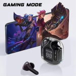 سماعات بلوتوث Ultra Pods Max Pro - لاسلكية بخاصية إلغاء الضجيج وشاشة عرض - ضمان 14 يوم إرجاع مجاني - أسود/أبيض - الصورة 6