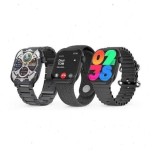 ⁦ساعة ذكية Haino Teko SQ-9 الأصلية 49mm | مكالمات بلوتوث, 3 أساور، مقاومة IP68 وضمان 18 شهر⁩ - الصورة ⁦2⁩