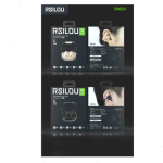 سماعات بلوتوث Rsilou R3010 | لاسلكية مانعة للضجيج IPX4 مقاومة للماء | صوت HD | 15 ساعة تشغيل | ضمان سنة | أسود - الصورة 3